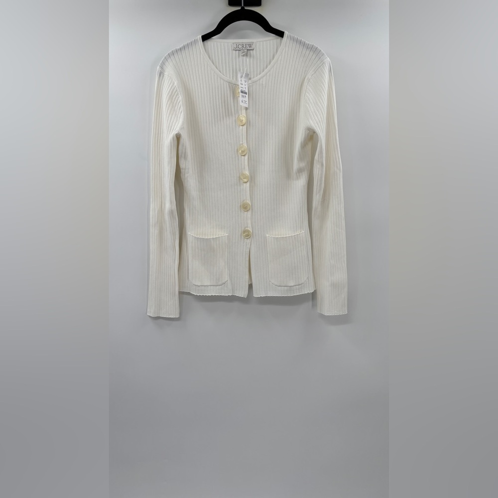 J.Crew Super-stretch ribbed cardigan - Picture 5 of 6
